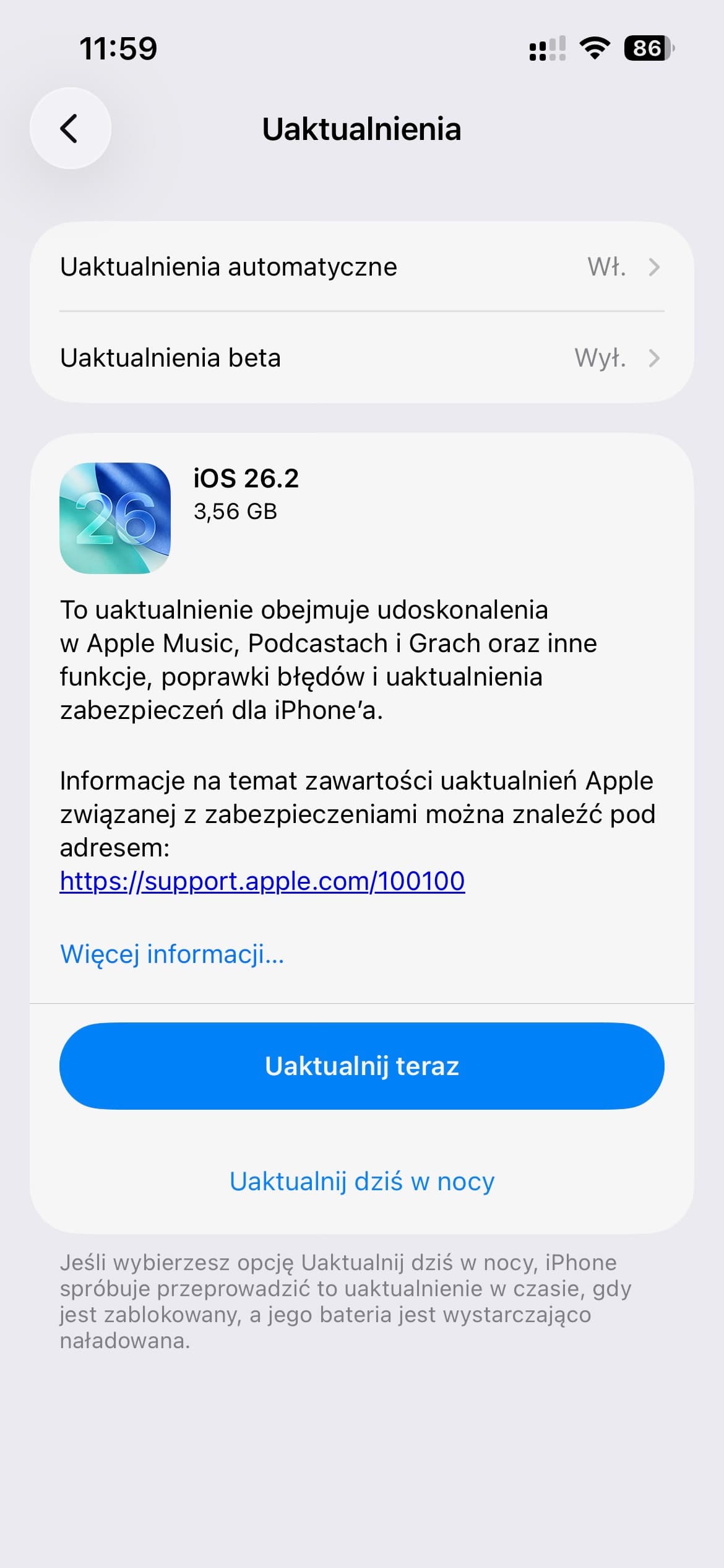 Nowe funkcje iOS 26.2: Kompletny przegląd zmian
